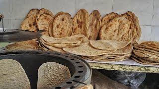 Baking wonderful homemade bread by the women of"Sibak"village|baking homemade bread video