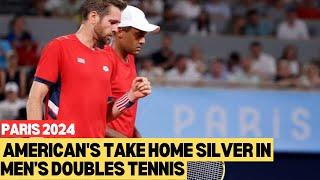 Krajicek and Ram Wins Silver In Tennis Doubles for USA at Paris Olympic | Tennis Doubles