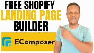 Ecomposer Landing Page Builder Tutorial,ECOMPOSER SHOPIFY LANDING PAGE TUTORIAL FOR BEGINNERS