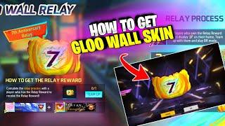 HOW TO GET 7 ANNIVERSARY GLOO WALL SKIN  | 7th Anniversary Event Full Details | Free Fire New Event