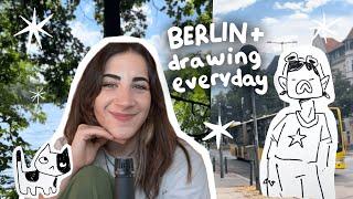 Berlin Vlog  Drawing Everyday  New Tattoo!