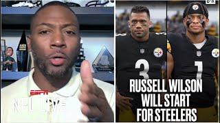 Russell Wilson would LIMIT Steelers Offense! - Ryan Clark RIP Mike Tomlin for BENCHING Justin Fields