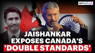 Why Does Canada Have A Problem With India? S Jaishankar Bares It All At NDTV World Summit