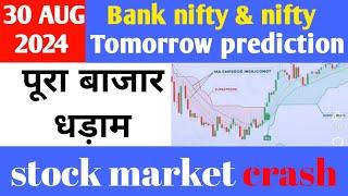 bank nifty tomorrow prediction. 30 Aug 2024 prediction.