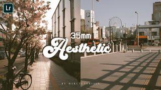 Free Lightroom Mobile Presets Free DNG XMP | Lightroom Editing Tutorial | 35mm V2 Aesthetic Film