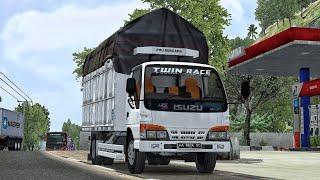 Mod Bussid Isuzu NKR Herex Mukhlas Po BY - Bus Simulator Indonesia