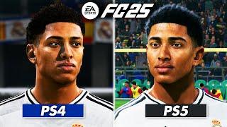 EA SPORTS FC 25: PS5 vs PS4 Comparison | Graphics, Gameplay & UEFA Celebration