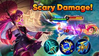 DEADLY SEIMEI UMBRELLA!!! KAGURA 1 HIT COMBO️| KAGURA GAMEPLAY | Mobile Legends