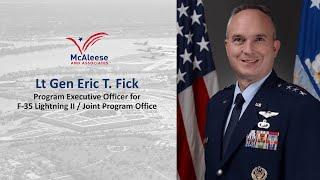 2021 McAleese Defense Programs Conference Speaker: Lt. Gen Eric T. Fick