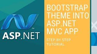 How You Should Set Up Your Bootstrap Template In ASP MVC(Proper Method) Step by Step Tutorial 2018