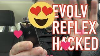 DJLsb Vapes Hacked The Evolv Reflex & Now Its Like A Caliburn G From The Future! Tested In Here!