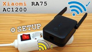 Xiaomi RA75 Wi-Fi repeater dual band • Unboxing, installation, configuration and test