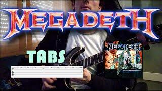 DAVE MUSTAINE (Megadeth) Burnt Ice Last Solo Cover w/LESSON & TABS