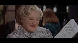 MRS. DOUBTFIRE (1993) [HD] - FULL DINNER SCENE