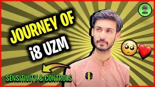 HOW @i8uzm304 JOIN COMPETITIVE PUBGM ? | i8 UZM SENSITIVITY & CONTROLS