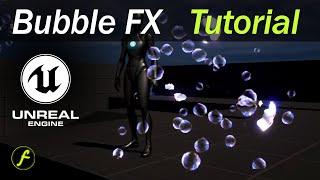 unreal Bubble particle niagara tutorial | download files