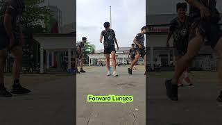 Latihan Fisik | Gerakan Forward Lunges