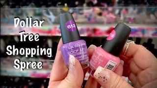ASMR Shopping at Dollar Tree (No talking) Some organizing/Special permission with mask & sanitizer