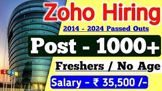 aii jolly ️ Zoho New Post | Zoho Recruitment 2024 tamil | Zoho New Openings 2024 tamil #zoho