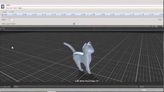 Unity3D - Cat Animation Test - Walk v1