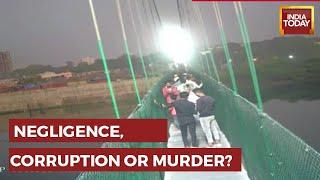 Morbi Bridge Collapse: 10 Villagers Dead In Tragedy, 7 Members Of One Family Died| Watch This Report