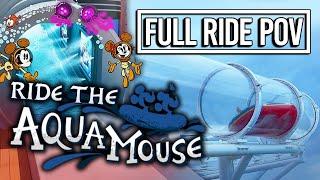 AquaMouse Full "Scuba Scramble" Ride POV - Disney Wish, Disney Cruise Line