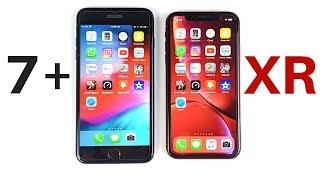 iPhone 7 Plus vs iPhone XR Speed Test!