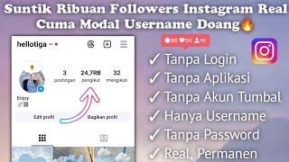 [berbayar] CARA MENAMBAH FOLLOWERS INSTAGRAM TIKTOK HINGGA RIBUAN TIAP HARI | TANPA APLIKASI️