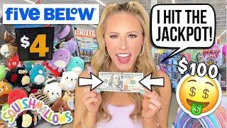 I SPENT $100 AT FIVE BELOW & HIT THE JACKPOT  SHOP WITH ME!