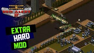 Red Alert 2 | Extra Hard Mod | Rush & Camp | 1 vs 5 brutal ai