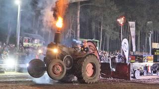 Vintage Lanz Bulldog Tractor Pulling - Low RPM Full Pull | Volkmarst Traktor Pulling 2024