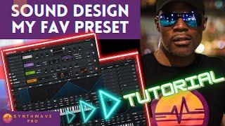 Synthwave Sound Design Tutorial - How To Make A Synth Stab Preset SynthwavePro