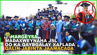 Madaxweynaha Jamhuuriyadda Somaliland Oo Ka Qaybgalay Xaflada Qalin-jebiyey Jaamacadda Hargeysa.