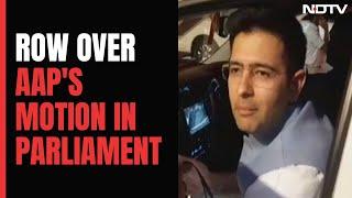 On Amit Shah's Fraud Claim Against AAP Motion, Raghav Chadha Said...