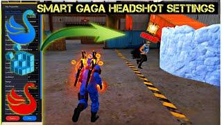 New Smartgaga Free Fire Perfect Headshot Settings Sensitivity  Keymapping For Low end PC Settings