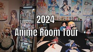 2024 Anime Room Tour (Figures, Pokémon cards, Manga, Merchandise, & Gaming setup)