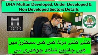 DHA Multan Developed, Under Developed & Non Developed Sectors Details by Shahid Choudhry