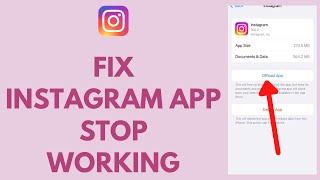 FIX Instagram App Stopped Working (EASY!) | Instagram Not Opening