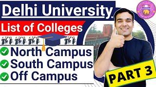 Delhi University Admissions 2022 | List of Colleges - Off-Campus