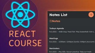 React JS Crash Course