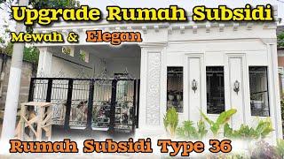 RENOVASI RUMAH SUBSIDI TYPE 36 TERAS MINIMALIS MODERN