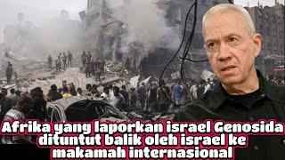 Afrika laporkan israel Genosida israel tuntut balik afrika ke makamah internasional tgp risuli lubis