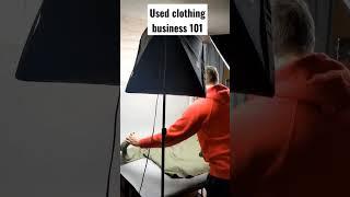 Used clothing reselling business basics #reseller #thrifting #thrifthaul #ebay #ebayseller #business