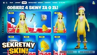 ODBIERZ SEKRETNY SKIN *4 SKINY ZA 0 ZŁ* DLA KAŻDEGO W FORTNITE!