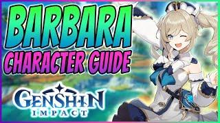 Genshin Impact | BARBARA EARLY GAME Character and Healing Guide | Items, Gameplay and Combat Tips