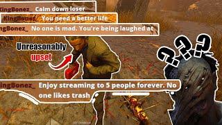 “Enjoy streaming to 5 people forever. No one likes trash” | Dead by Daylight