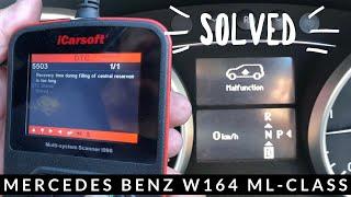 Mercedes AIRMATIC 5503 Solved - DIY ML300 ML320 ML350 GL350