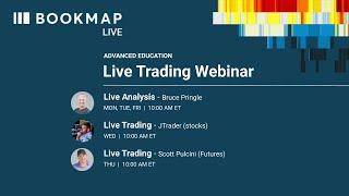 2022-02-15 Bookmap Live Stream - Order Flow, VWAP, and Market Structure