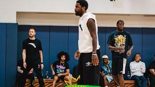 Kyrie irving Invites Jalen Brunson, Julius Randle, Donte Divencenzo, Kyle Anderson & more to his run