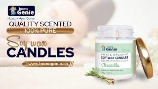 CLEANSE YOUR SOUL | Home Genie Pure and Organic Soy Wax Candle